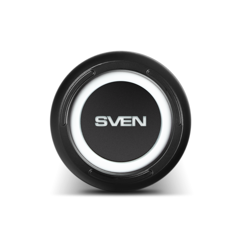 Sven Waterproof portable speaker with backlight Bluetooth USB-flash and microSD card support