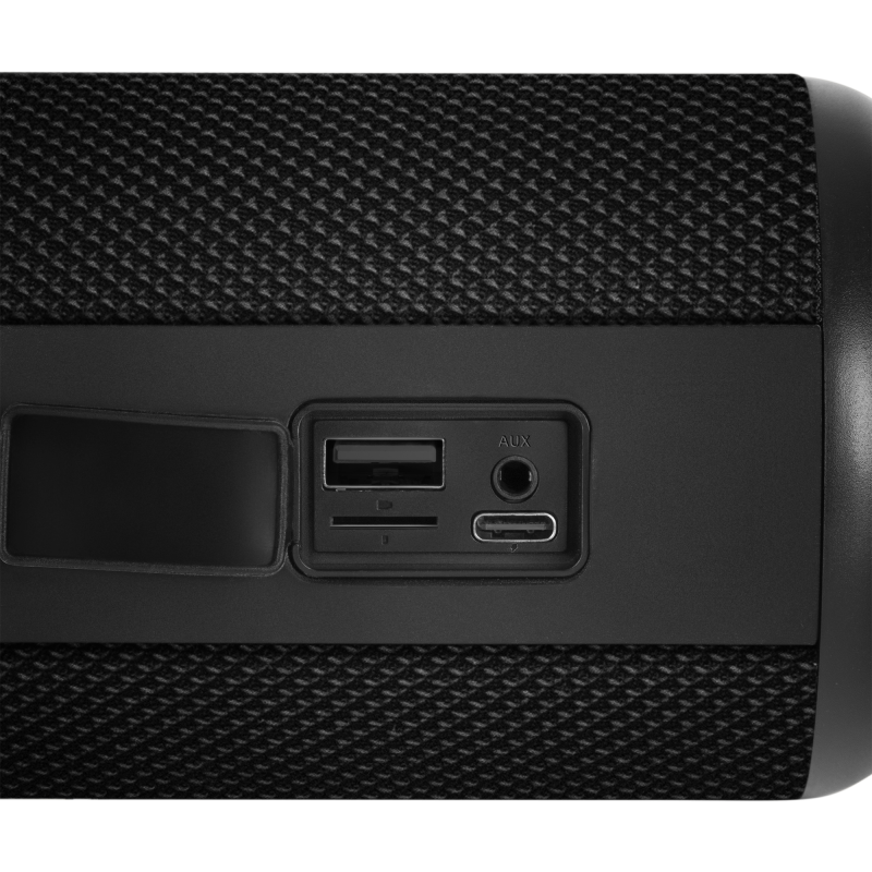 Sven Waterproof portable speaker with backlight Bluetooth USB-flash and microSD card support