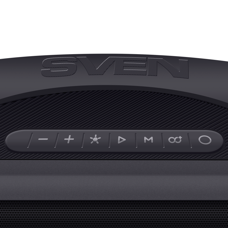 Sven Waterproof portable speaker with backlight Bluetooth
