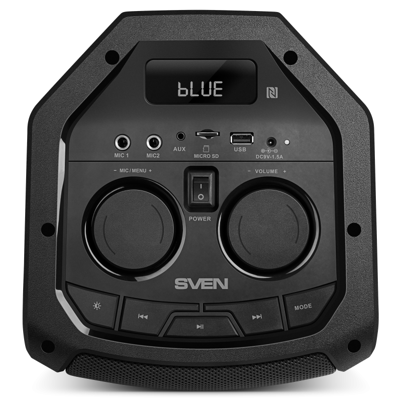 Sven Party speaker system with Bluetooth, karaoke and FM radio