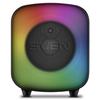 Sven Portable speaker with Bluetooth, karaoke and RGB backlight