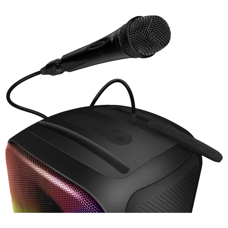 Sven Portable speaker with Bluetooth, karaoke and RGB backlight
