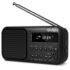 Sven Portable radio with LED display Bluetooth Built-in clock Headphone jack