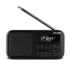 Sven Portable radio with LED display Bluetooth Built-in clock Headphone jack