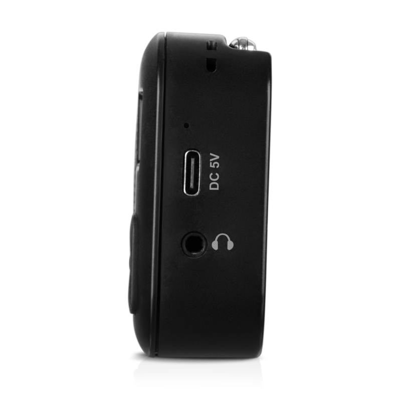 Sven Portable radio with LED display Bluetooth Built-in clock Headphone jack