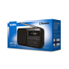 Sven Portable radio with LED display Bluetooth Built-in clock Headphone jack