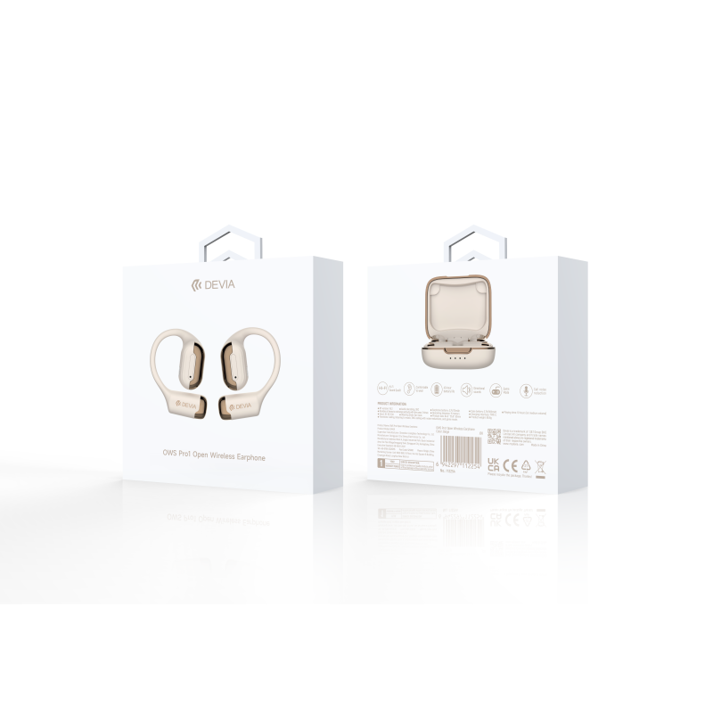 Devia Pro1 Open Wireless Earphone Beige