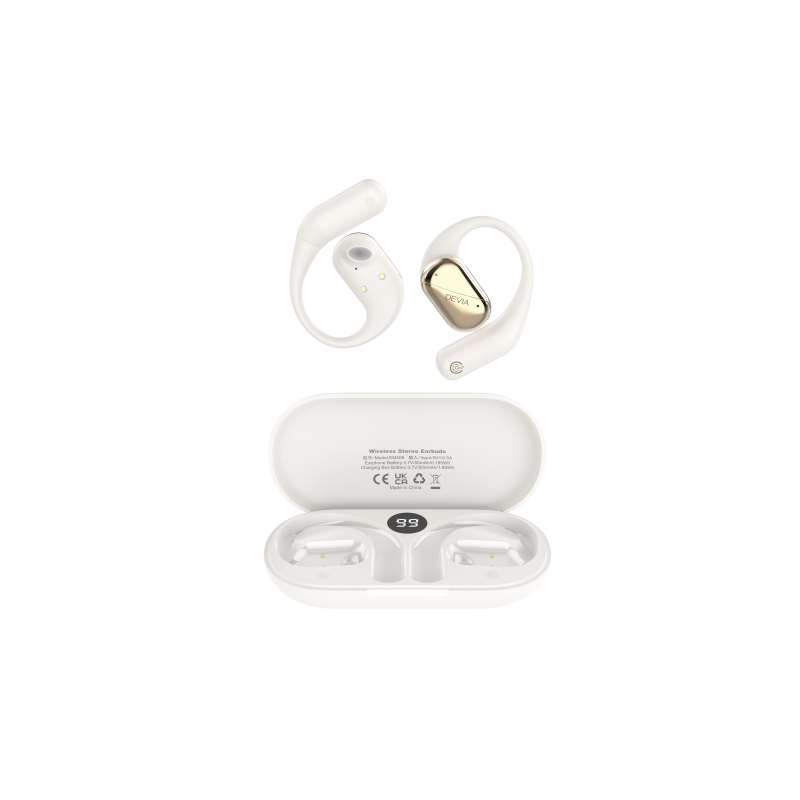 Devia OWS Lite1 Open Wireless Earphone Beige