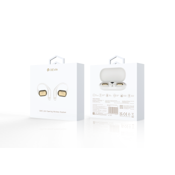 Devia OWS Lite1 Open Wireless Earphone Beige