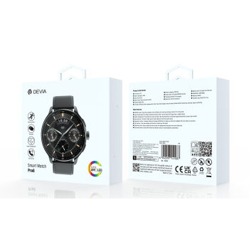 Devia Smart Watch WT5 EM716 Black