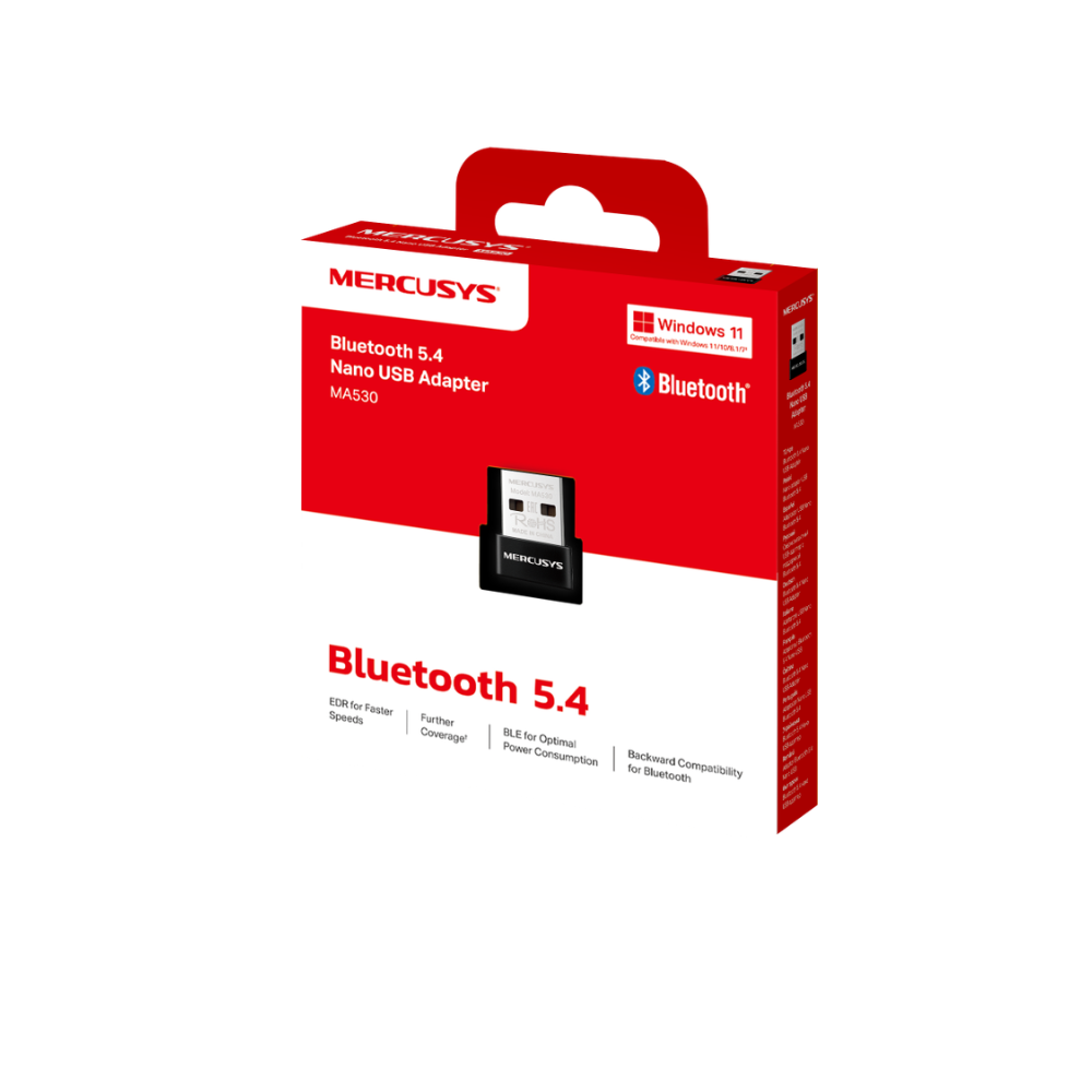 Mercusys MA530 USB Bluetooth 5.3 Nano Dongle Adapter