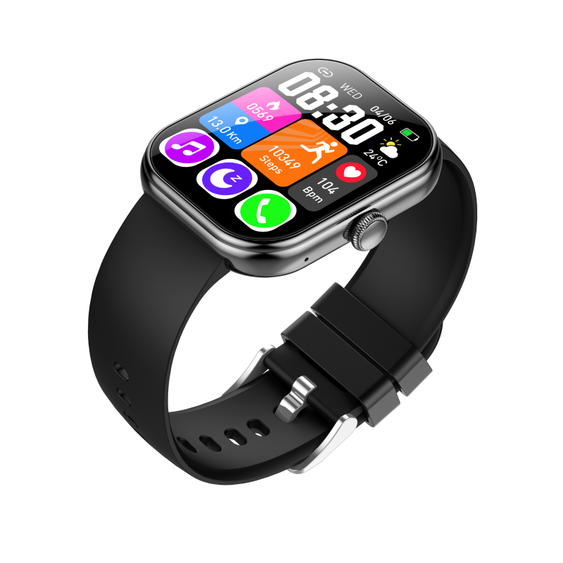 Devia Smart Watch WT5 EM717 Black