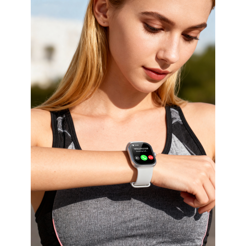 Devia Smart Watch WT5 EM717 Silver