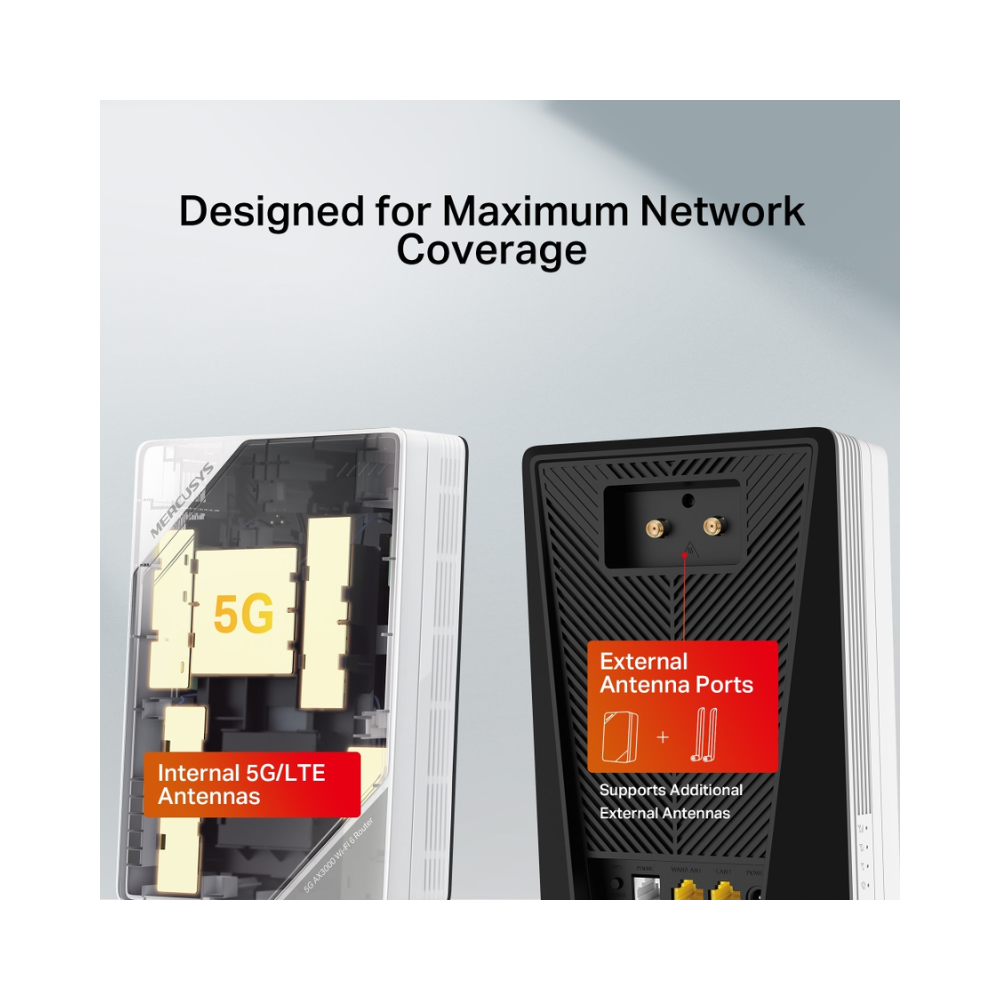 Mercusys MB520-5G AX3000 5G Wireless Dual Band Router
