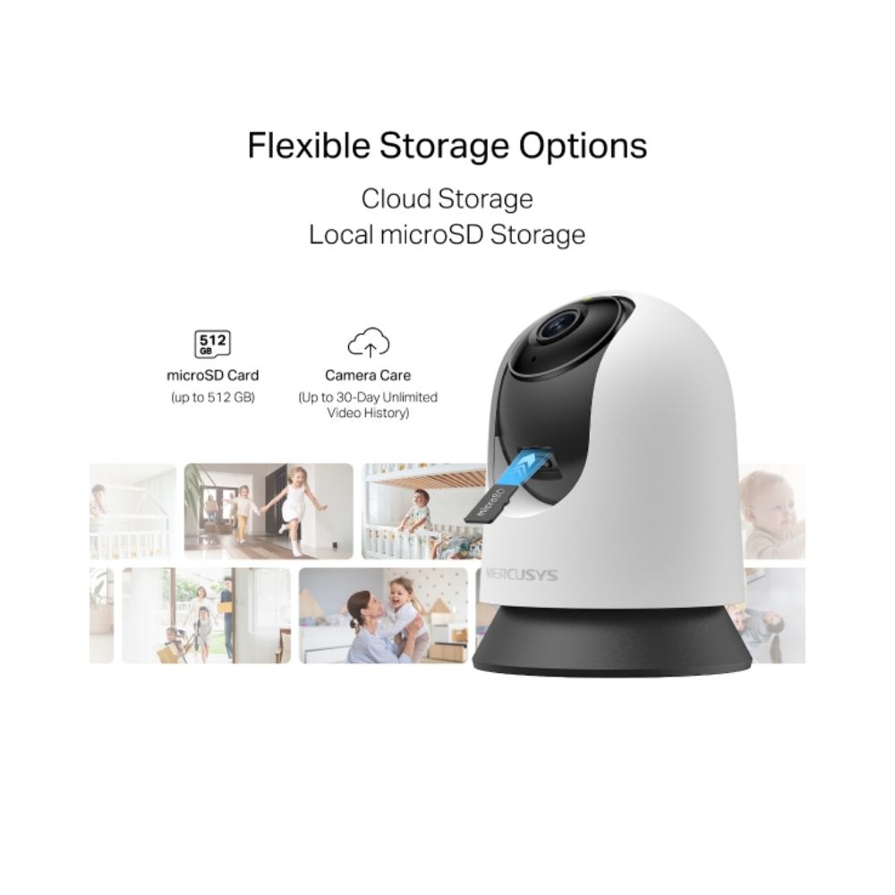 Mercusys MC210 Pan/Tilt Home Security 2K 3MP Camera