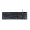 Gembird KB-UML-02 USB Multimedia Keyboard ENG/Black