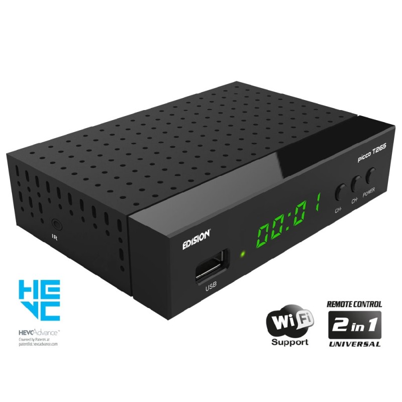 Edision Picco T265 Compact DVB-T2 Receiver