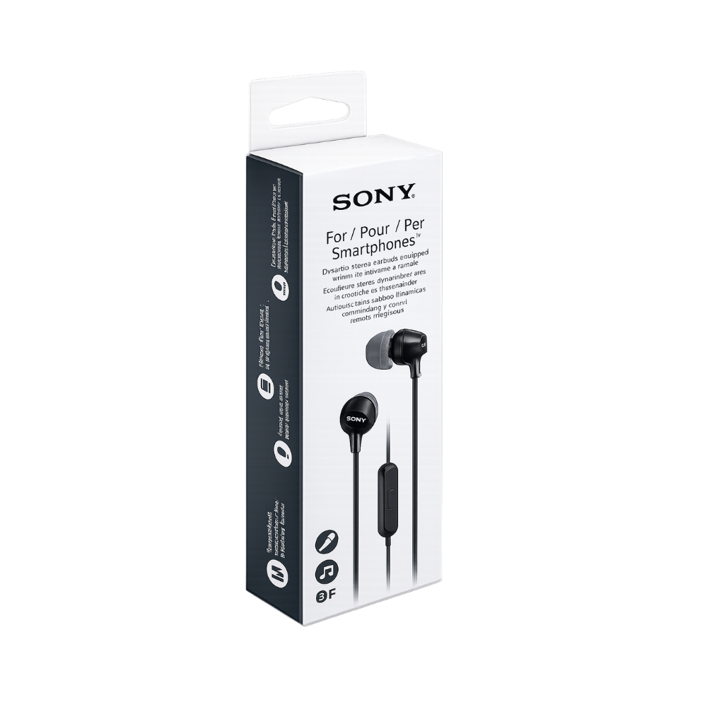 Sony EX15AP In-Ear Handsfree Headphones Black