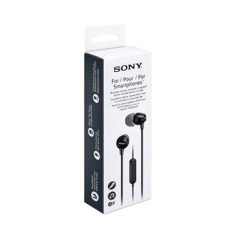 Sony EX15AP In-Ear Handsfree Headphones Black