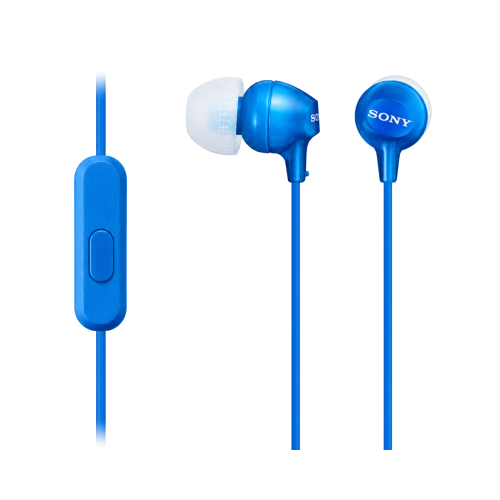 Sony EX15AP In-Ear Handsfree Headphones Blue