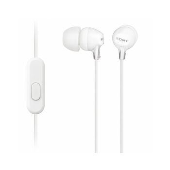 Sony EX15AP In-Ear Handsfree Headphones White