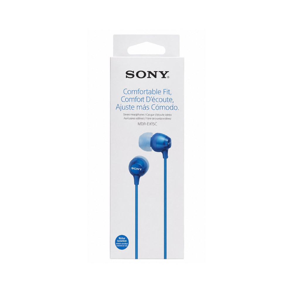 Sony EX15LP In-Ear Headphones Blue