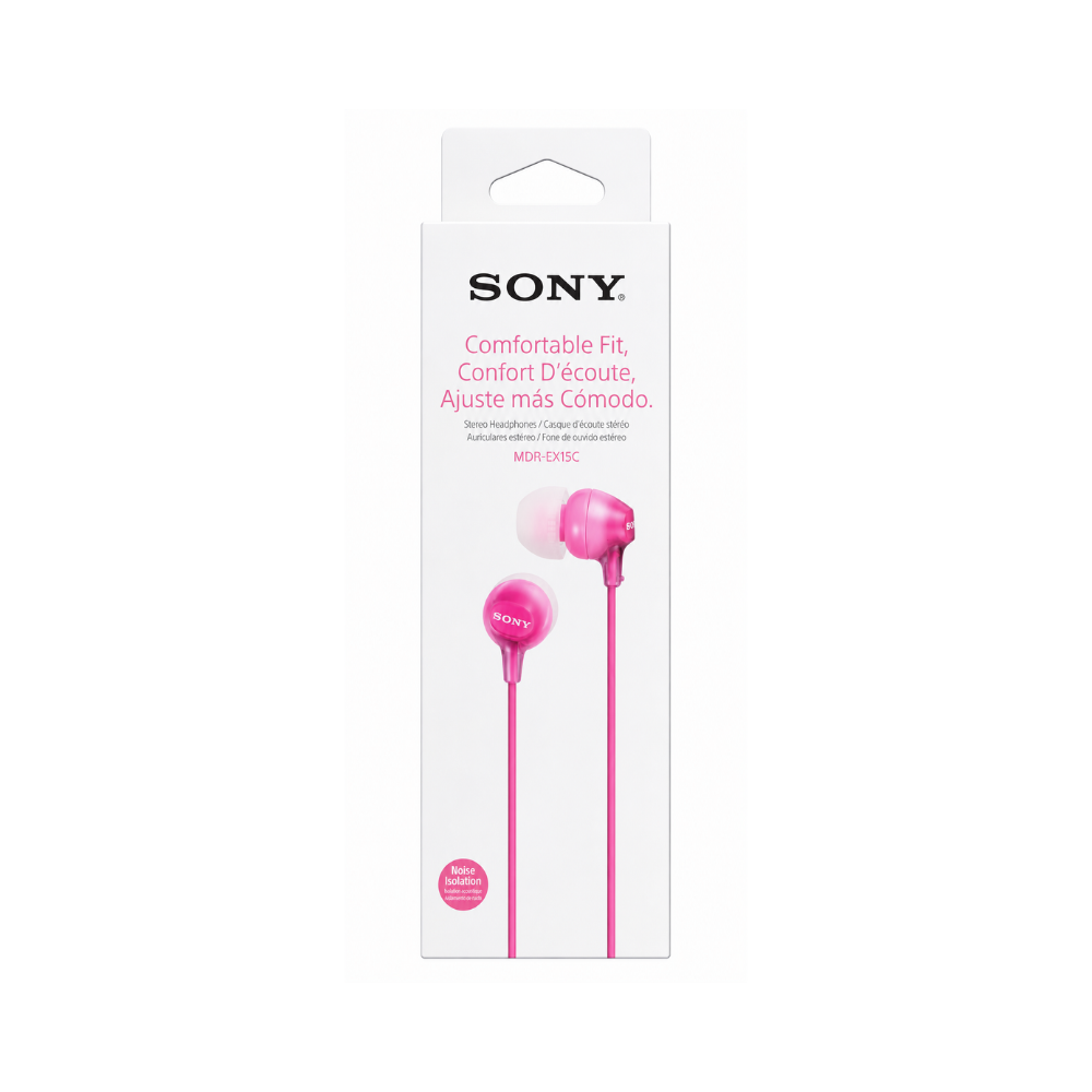 Sony EX15LP In-Ear Headphones Pink