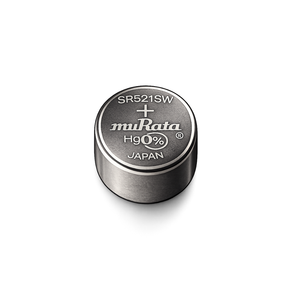 Murata 379 / SR521SW Silver Oxide Button Cell Battery