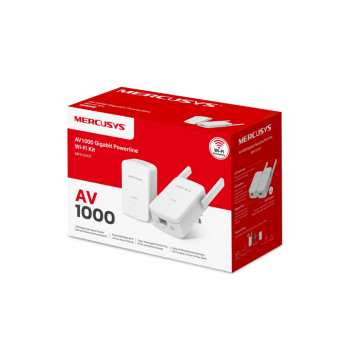 Mercusys MP510 AV1000 Gigabit Powerline Wi-Fi Kit UK PLUG