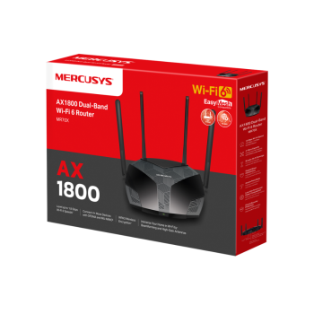 Mercusys MR70X AX1800 Dual-Band Wi-Fi 6 Router