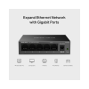 Mercusys MS105GS 5-Port Gigabit Desktop Switch Steel Case