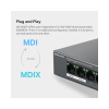 Mercusys MS108GP 8-Port Gigabit Switch with 7-Port PoE+