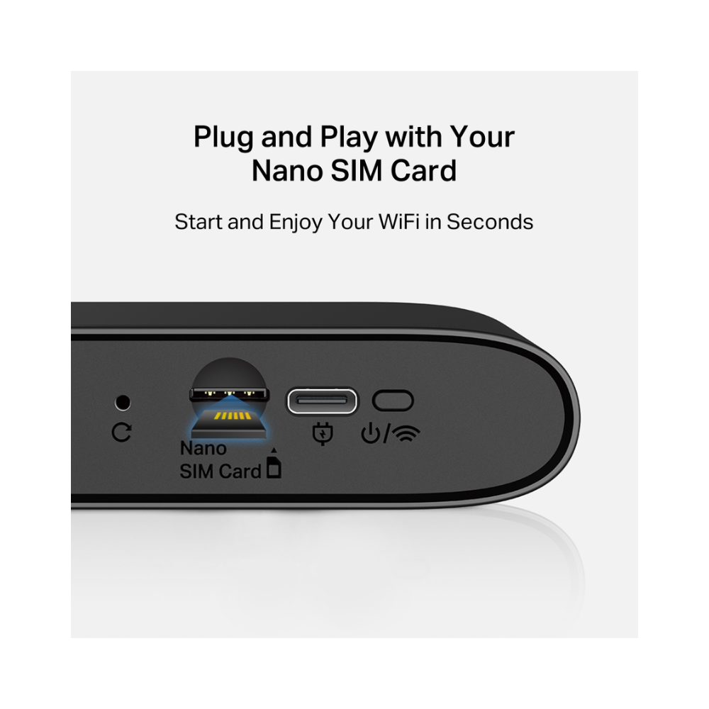 Mercusys MT110 4G LTE Mobile Wi-Fi Hotspot
