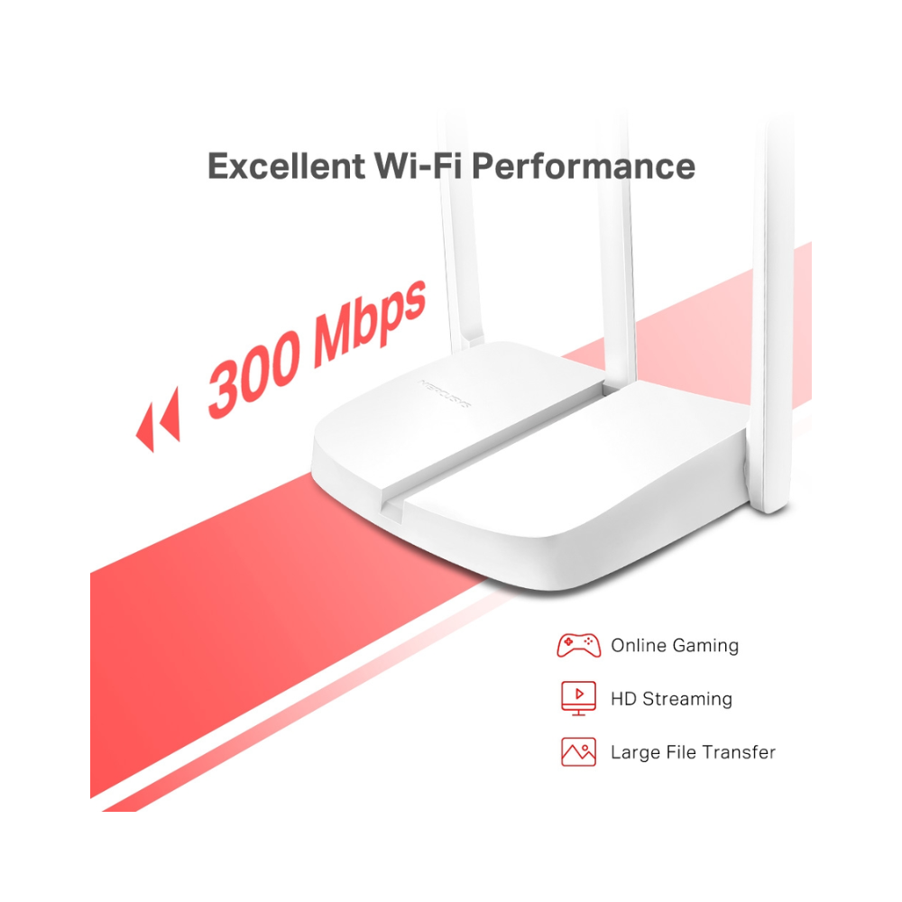 Mercusys MW306R 300Mbps Multi-Mode Wireless N Router
