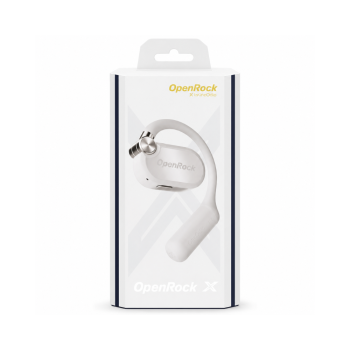 Openrock X Open-Ear Air Conduction Sport Earbuds White