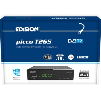 Edision Picco T265 Compact DVB-T2 Receiver