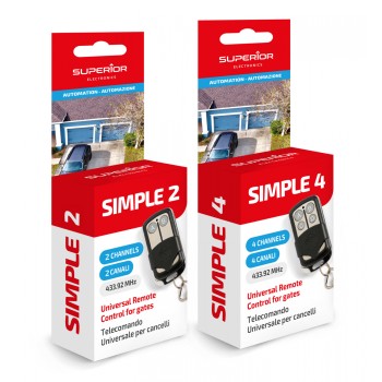 Superior Simple Universal Remote Control 2-device