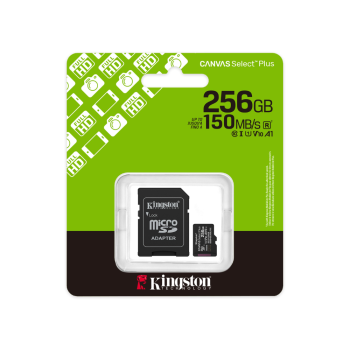 Kingston Canvas Go Plus 256GB Micro SD Card