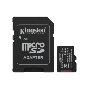 Kingston Canvas Go Plus 64GB Micro SD Card