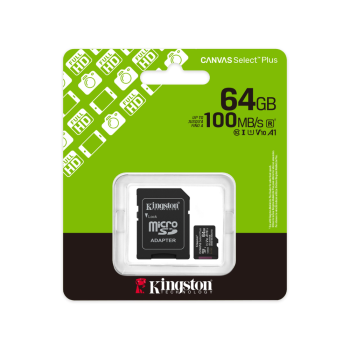 Kingston Canvas Go Plus 64GB Micro SD Card