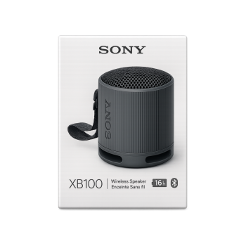 Sony SRS-XB100 Portable Wireless Speaker Black