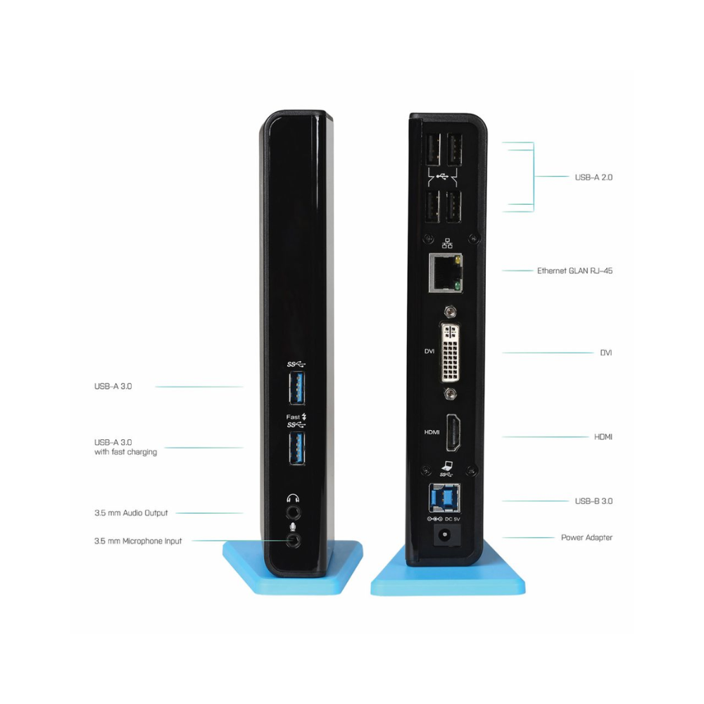 i-Tec U3 HDMI DVI Docking Station UK PLUG
