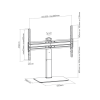 Superior 37"-70" Table Top TV Stand