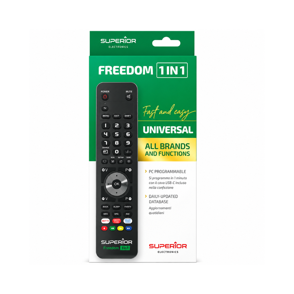 Superior Freedom USB 1-in-1 Universal Remote