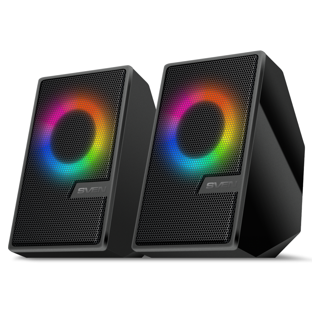 Speaker system with Bluetooth and dynamic switchable backlight