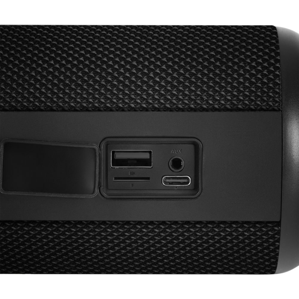Sven Waterproof portable speaker with backlight Bluetooth USB-flash and microSD card support