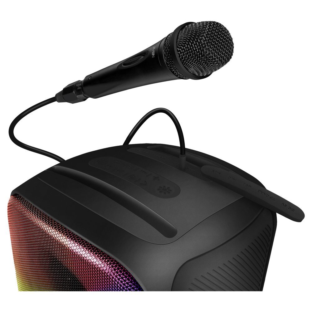 Sven Portable speaker with Bluetooth, karaoke and RGB backlight