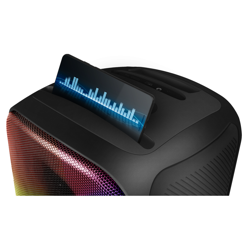Sven Portable speaker with Bluetooth, karaoke and RGB backlight