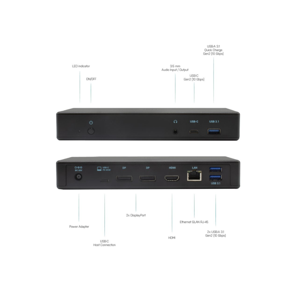 i-Tec C31 Triple Display Dock UK PLUG