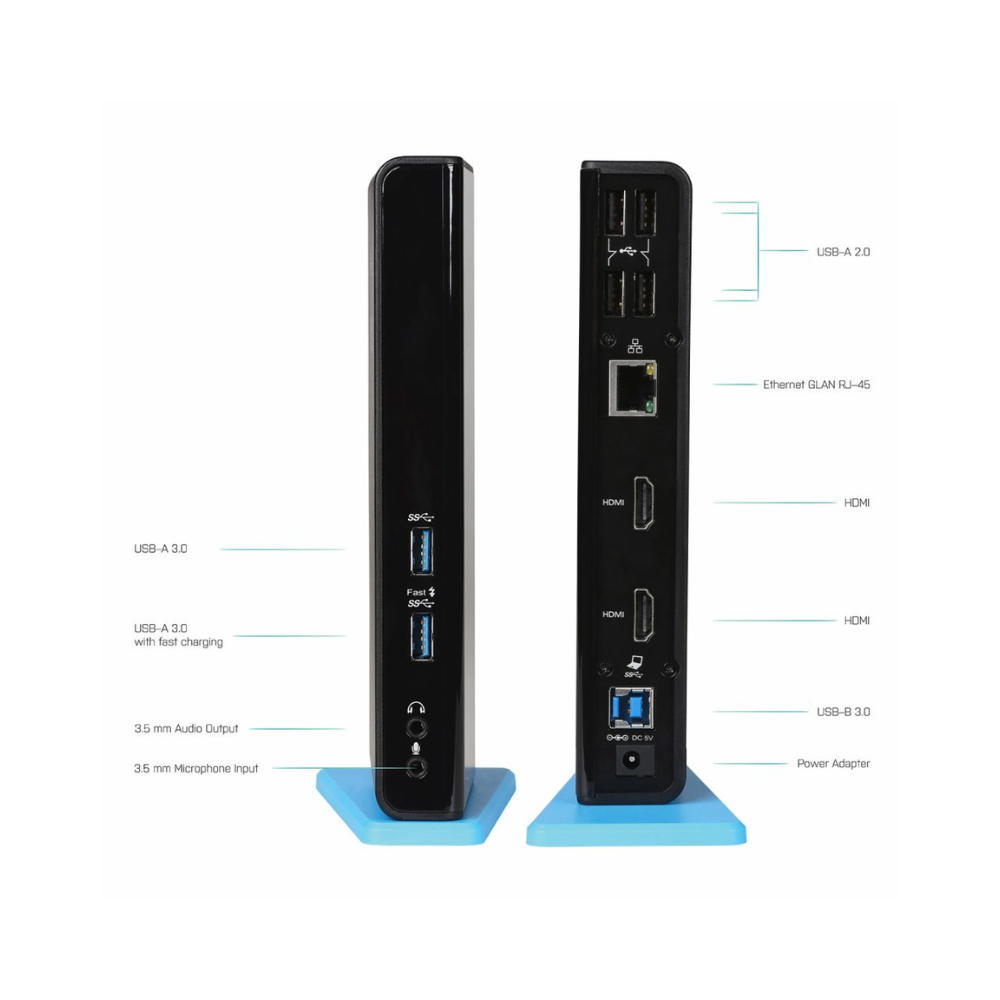 i-Tec U3 Dual HDMI Docking Station UK PLUG